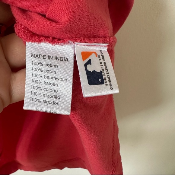 Red Jacket Philadelphia Phillies Red Cotton Tank Top Size Medium - Picture 4 of 5